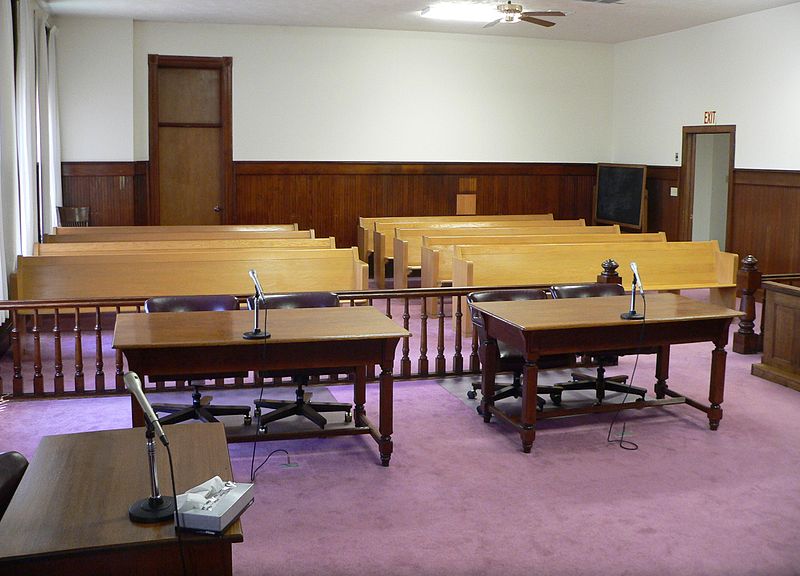 Empty Courtroom