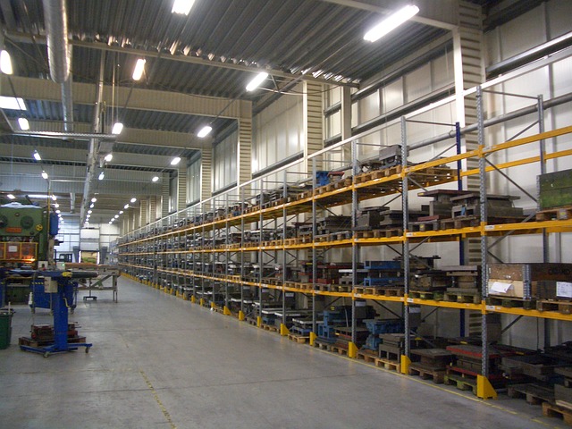 Pallets in Warehouse